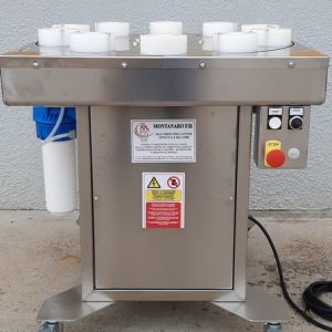 STAINLESS STEEL SEMIAUTOMATIC RINSER MACHINE MODEL "TP10" NEW MACHINE