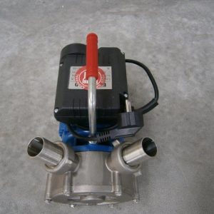 ELECTRIC - PUMP, SELF-PRIMING PUMP MOD. ENOS 30 STAINLESS STEEL BODY PUMP AND IMPELLER, 1 SPEED SINGLE PHASE 220 VOLT, NEW MACHINE - Image 3
