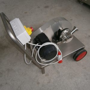 PUMP - ELECTRIC PUMP IN STAINLESS STEEL WITH FOOD IMPELLER MOD. EURO 50 2 SPEED WITH RUBBER REDUCTION PULLEY THREE PHASE 380 VOLT NEW MACHINE - Image 11