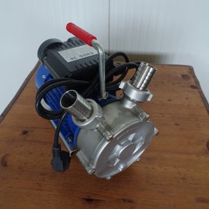 ELECTRIC - PUMP, SELF-PRIMING PUMP MOD. ENOS 30 STAINLESS STEEL BODY PUMP AND IMPELLER, 1 SPEED SINGLE PHASE 220 VOLT, NEW MACHINE - Image 4