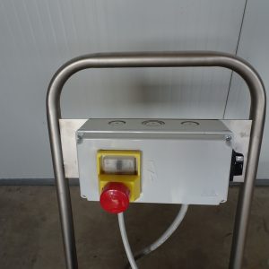 PUMP - ELECTRIC PUMP IN STAINLESS STEEL WITH FOOD IMPELLER MOD. EURO 50 2 SPEED WITH RUBBER REDUCTION PULLEY THREE PHASE 380 VOLT NEW MACHINE - Image 9