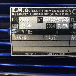 POMPA - ELETTROPOMPA IN ACCIAIO INOX CON GIRANTE IN GOMMA ALIMENTARE MOD. EURO 50 A 1 VELOCITA' CON RIDUZIONE A PULEGGIA MONOFASE 220 VOLT MACCHINA NUOVA - immagine 4