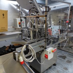 ETICHETTATRICE A COLLA ENOS MODELLO 1200 CON PROTEZIONI DI SICUREZZA MACCHINA USATA - immagine 5
