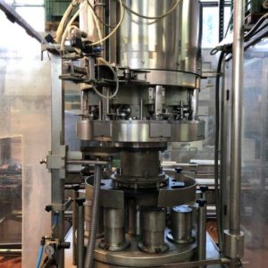 TAPPATORE BERTOLASO MODELLO DELTA 408 A 8 TESTE PER TAPPO SUGHERO RASO, MACCHINA USATA - immagine 2