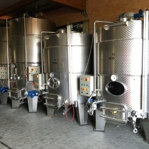 STAINLESS STEEL HORIZONTAL AND VERTICAL WINE-MAKER