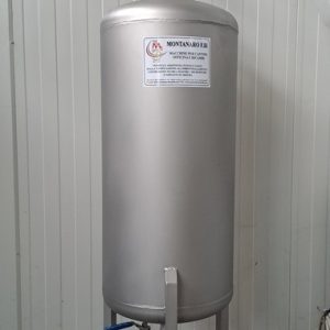 STAINLESS STEEL PRESSURE TANK / CYLINDER / NOURISHER, SECOND-HAND EQUIPMENT