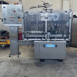 DEPRESSION FILLING MACHINE COBERT OLIMPIA WITH 40 VALVES FOR OIL, YEAR 1990, SECOND-HAND MACHINE