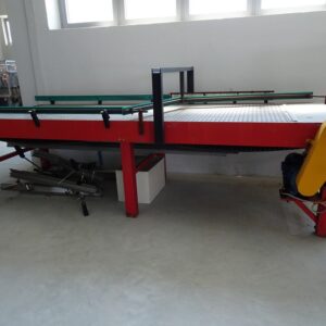 CYLINDRICAL BOTTLE LOADING TABLE WITH 11 CHAINS, SECOND – HAND EQUIPMENT