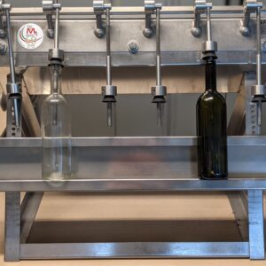 TABLE TOP IN-LINE FILLER, FIRM GAI, - 6 NOZZLES - BUILT IN STAINLESS STEEL,SECOND-HAND MACHINE