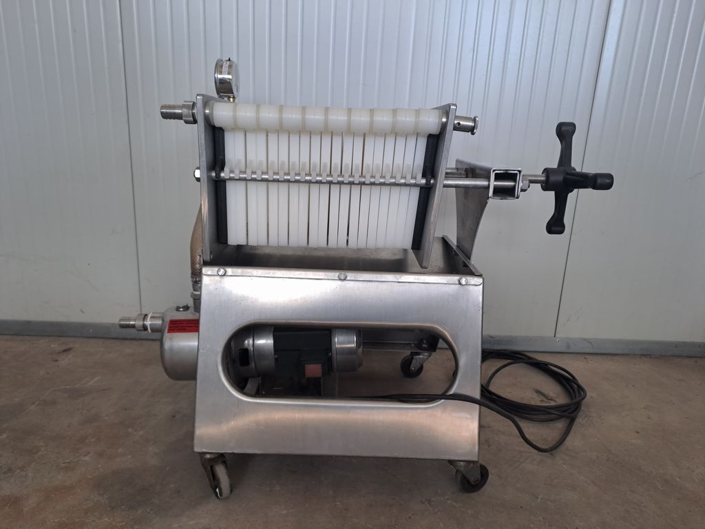 FILTRO A PIASTRE MODELLO 20X20, TELAIO IN ACCIAIO INOX, ATTREZZATURA USATA FILTRO A PIASTRE MODELLO 20X20, TELAIO IN ACCIAIO INOX, ATTREZZATURA USATA