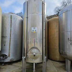 STAINLESS STEEL TANK CAPACITY LITERS 3700 (HL 37) ABOUT STORAGE MODEL, SECOND-HAND EQUIPMENT