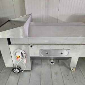 DESTEMMER MORI IN STAINLESS STEEL, PRODUCTION Q/H 100/120 ABOUT, SECOND-HAND MACHINE