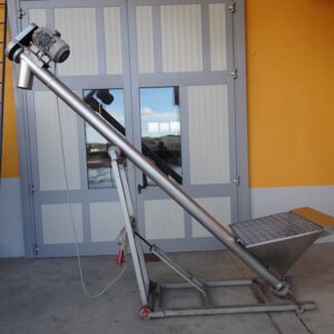 STAINLESS STEEL SCREW ELEVATOR FOR USAGE WITH SUGAR/FLOURED, SECOND-HAND  MACHINE