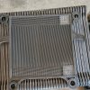FILTER PLATES SEITZ BRAND MODEL ORION 40X40 41 PLATES, STAINLESS STEEL FRAME, SECOND-HAND MACHINE - Image 12