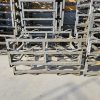 DOUBLE SUPPORTS FOR BARRIQUES IN GALVANIZED IRON, SECOND-HAND EQUIPMENT - Image 5