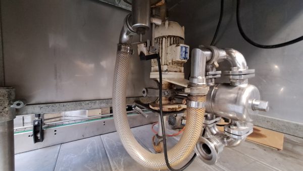 RIEMPITRICE SEMIAUTOMATICA IN ACCIAIO INOX MARCA GAI A 14 RUBINETTI, MACCHINA USATA - immagine 3