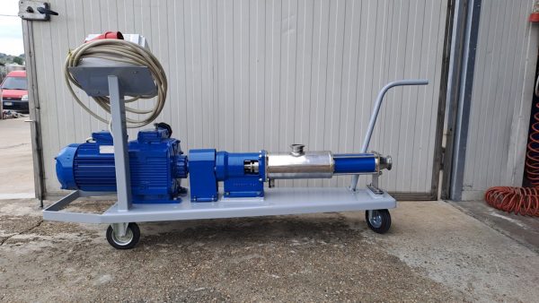 MONO PUMP CMO BRAND WITH MECHANICAL MOTOVARIATOR, SECOND-HAND MACHINE - Image 3