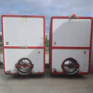 CONCRETE TANKS FOR WINE CAPACITY LITERS 2500 (HL 25), SECON HAND EQUIPMENT