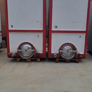 CONCRETE TANKS FOR WINE CAPACITY LITERS 3500 (HL 35), SECON HAND EQUIPMENT