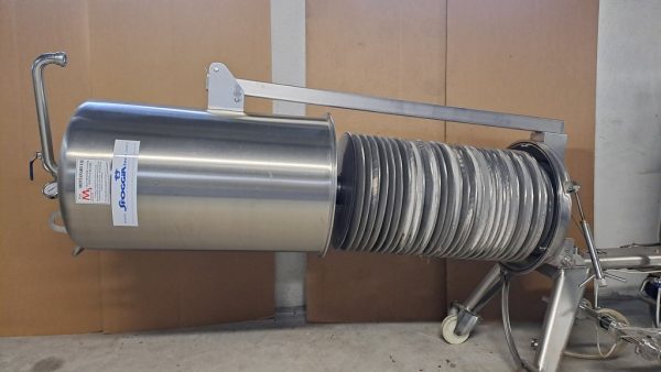 FILTRO IN ACCIAIO INOX MARCA SFOGGIA  A FARINA FOSSILE , 5MQ DI SUPERFICIE FILTRANTE, A DISCHI ORIZZONTALI , MACCHINA USATA - immagine 10