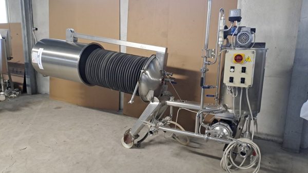 FILTRO IN ACCIAIO INOX MARCA SFOGGIA  A FARINA FOSSILE , 5MQ DI SUPERFICIE FILTRANTE, A DISCHI ORIZZONTALI , MACCHINA USATA - immagine 11