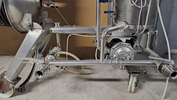 FILTRO IN ACCIAIO INOX MARCA SFOGGIA  A FARINA FOSSILE , 5MQ DI SUPERFICIE FILTRANTE, A DISCHI ORIZZONTALI , MACCHINA USATA - immagine 14