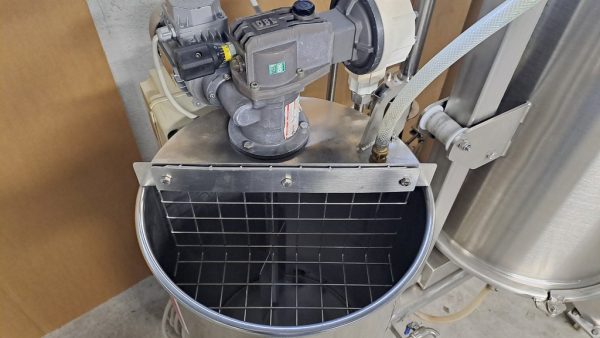 FILTRO IN ACCIAIO INOX MARCA SFOGGIA  A FARINA FOSSILE , 5MQ DI SUPERFICIE FILTRANTE, A DISCHI ORIZZONTALI , MACCHINA USATA - immagine 5