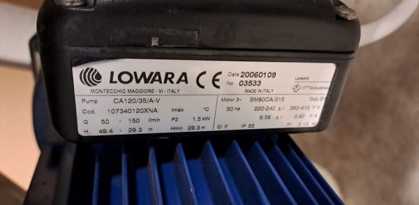 FILTRO IN ACCIAIO INOX MARCA SFOGGIA  A FARINA FOSSILE , 5MQ DI SUPERFICIE FILTRANTE, A DISCHI ORIZZONTALI , MACCHINA USATA - immagine 7