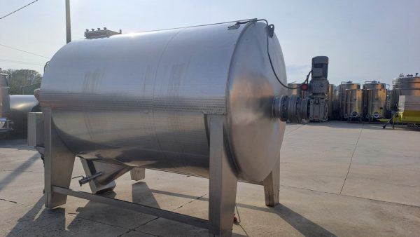 VINIFICATORE ORIZZONTALE IN ACCIAIO INOX 304, MARCA MONDOINOX CAPACITÀ HL 100, ATTREZZATURA USATA - immagine 14