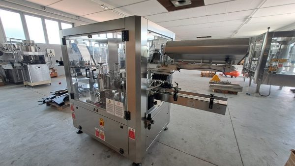 ETICHETTATRICE ADESIVA OMB A TRE STAZIONI CON DISTRIBUTORE DI CAPSULE, MACCHINA USATA - immagine 10