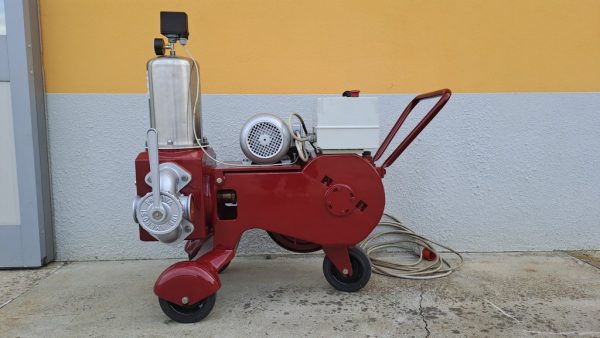 POMPA A PISTONE AMBROSI MOD. 200HL, MONOCILINDRICA CORPO POMPA IN BRONZO, MACCHINA USATA