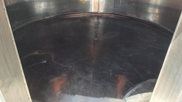 STAINLESS STEEL TANK, CAPACITY LITERS 3800 (HL 38) ABOUT, INCLINED FLAT BOTTOM, WINEMAKING  MODEL, SECOND-HAND EQUIPMENT - Image 7
