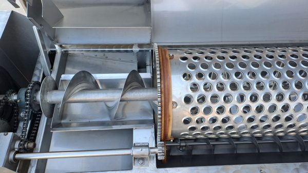 DIRASPATRICE IN ACCIAIO INOX MARCA ENOVENETA, MACCHINA USATA - immagine 3