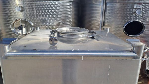 TRAMOGGIA CONTENITORE PER ZUCCHERO IN ACCIAIO INOX, ATTREZATURA USATA - immagine 7