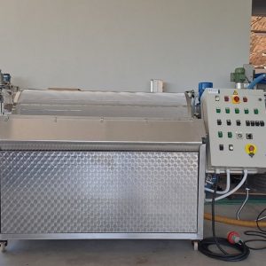 FILTRO ROTATIVO SOTTOVUOTO ENOMET MODELLO GOLD 3, DA 3MQ, IN ACCIAIO INOX, MACCHINA USATA