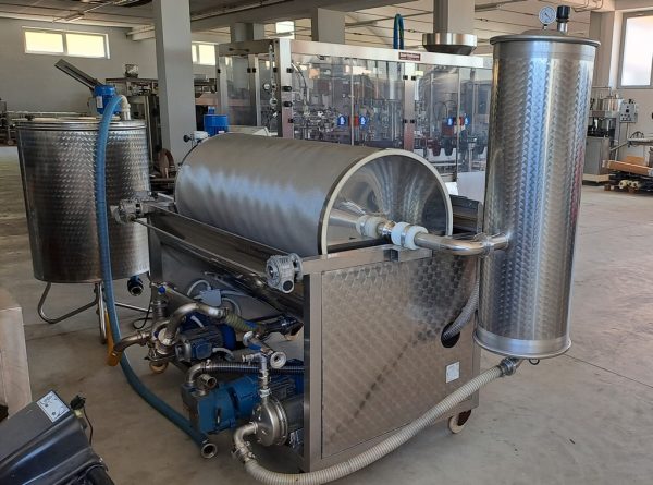 ENOMET ROTARY FILTER GOLD MODEL, 3MQ, IN STAINLESS STEEL, SECOND-HAND MACHINE - Image 6