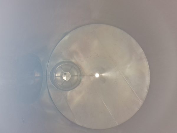 STAINLESS STEEL TANKS CAPACITY LITERS 5000 (HL 50) STORAGE MODEL WITH CONICAL BOTTOM, SECOND-HAND EQUIPMENT - Image 10