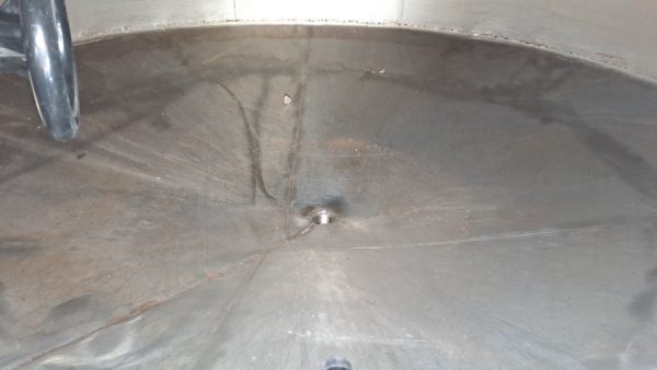 STAINLESS STEEL TANKS CAPACITY LITERS 5000 (HL 50) STORAGE MODEL WITH CONICAL BOTTOM, SECOND-HAND EQUIPMENT - Image 12