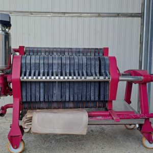 WINE LEES FILTER DAL CIN MOD.  MINIPRESS 20 PLATES, SECOND-HAND MACHINE