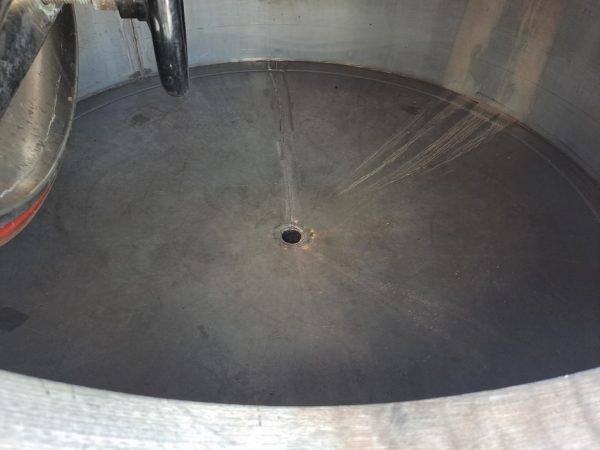 STAINLESS STEEL TANK STORAGE/WINEMAKING MODEL CAPACITY LITERS 3000 (HL 30) WITH TOTAL INSULATION, SECOND-HAND EQUIPMENT - Image 5