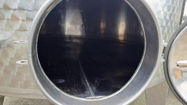 STAINLESS STEEL TANK CMP FIRM WINEMAKING/ STORAGE CAPACITY LITERS 5100 (HL 51) WITH INSULATED BAND, SECOND-HAND EQUIPMENT - Image 8