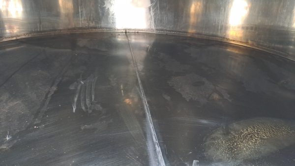 STAINLESS STEEL TANK CMP FIRM WINEMAKING/ STORAGE CAPACITY LITERS 5100 (HL 51) WITH INSULATED BAND, SECOND-HAND EQUIPMENT - Image 7