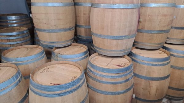 BARRIQUES CAPACITA’ LITRI 225/228 DI SECONDO PASSAGGIO UTILIZZATI CON VINO ROSSO, ATTREZZATURA USATA
