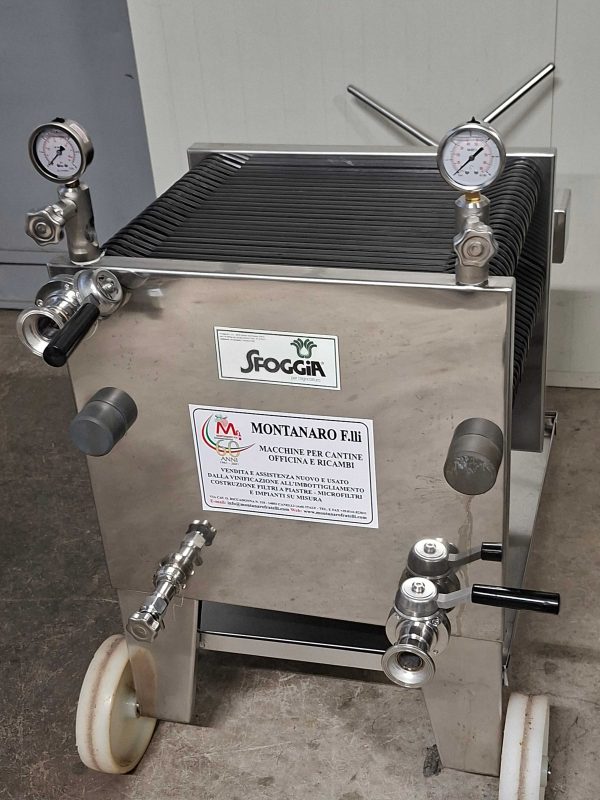 PLATES FILTER FIRM SFOGGIA MODEL 40X40 24 PLATES, SECOND-HAND MACHINE - Image 5