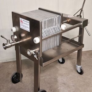 FILTRO A PIASTRE MODELLO 32X32, TELAIO IN ACCIAIO IN ACCIAIO INOX, 20 PIASTRE IN ALLUMINIO, ATTREZZATURA USATA