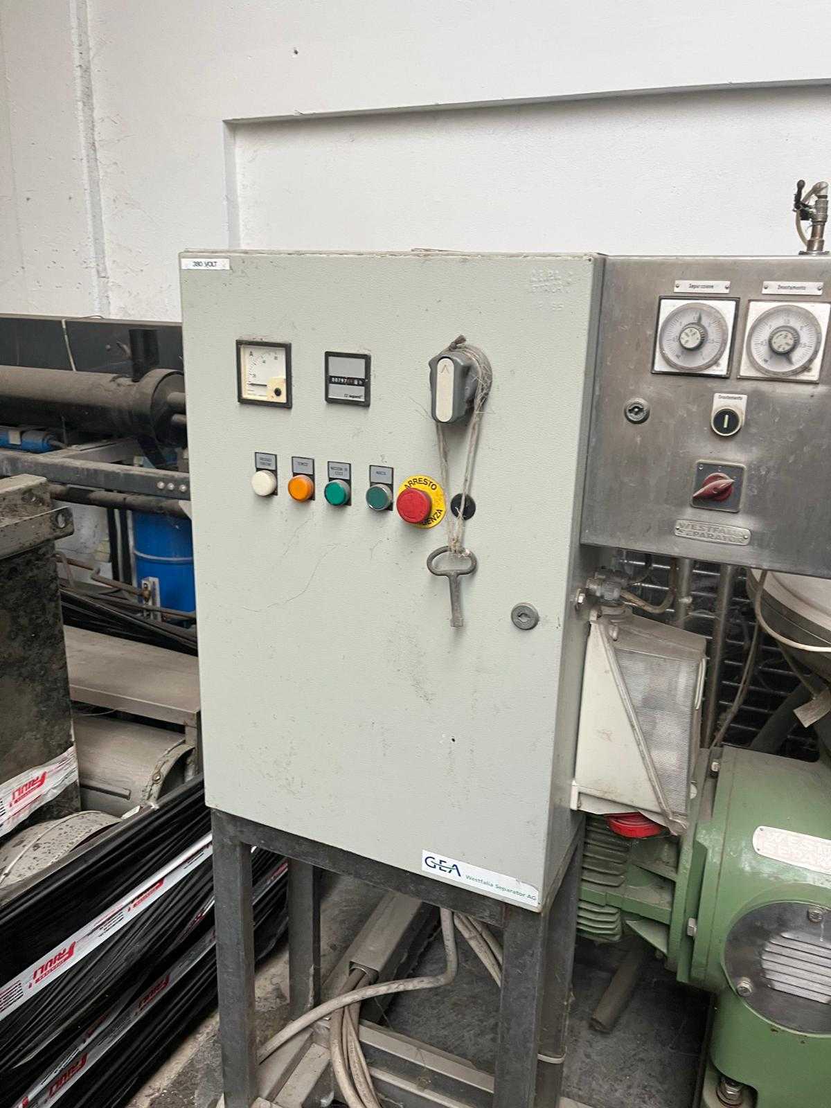 GEA WESTFALIA DISC CENTRIFUGE, MODEL SA35-47-076, SECOND HAND MACHINE - Image 2 GEA WESTFALIA DISC CENTRIFUGE, MODEL SA35-47-076, SECOND HAND MACHINE - Image 2