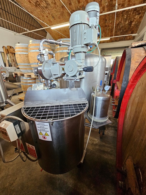 STAINLESS STEEL SFOGGIA KIESELGUR FILTER, 5 MQ OF FILTERING SURFACE, WITH HORIZONTAL SHEETS AND CENTRIFUGAL DISCHARGE, SECOND HAND MACHINE - Image 6 STAINLESS STEEL SFOGGIA KIESELGUR FILTER, 5 MQ OF FILTERING SURFACE, WITH HORIZONTAL SHEETS AND CENTRIFUGAL DISCHARGE, SECOND HAND MACHINE - Image 6