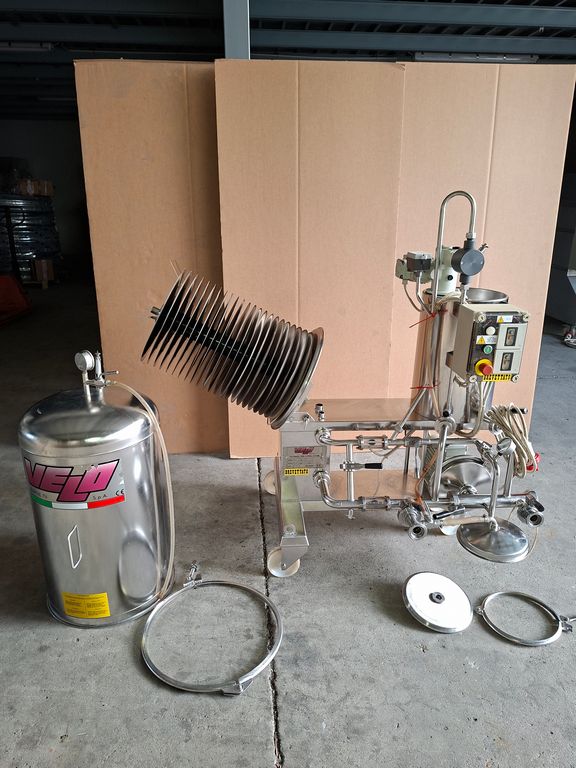 KIESELGUR FILTER VELO FIRM IN STAINLESS STEEL, 3MQ OF FILTERING SURFACE, SECOND-HAND MACHINE - Image 14 KIESELGUR FILTER VELO FIRM IN STAINLESS STEEL, 3MQ OF FILTERING SURFACE, SECOND-HAND MACHINE - Image 14