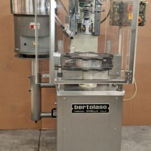 CORKING MACHINE SINGLE HEAD FOR ALUMINIUM SCREW CAP BERTOLASO, SECOND HAND MACHINE