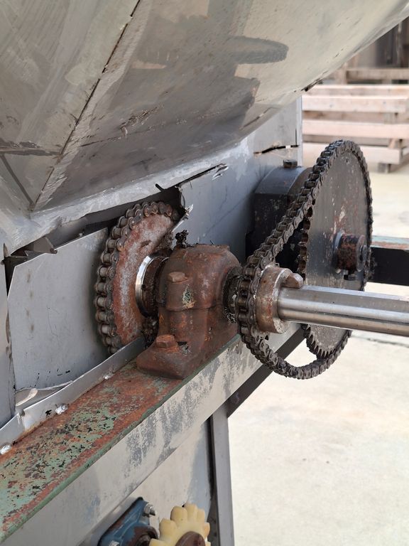 DESTEMMER-CRUSHER DIEMME FIRM IN STAINLESS STEEL, SECOND-HAND MACHINE - Image 6 DESTEMMER-CRUSHER DIEMME FIRM IN STAINLESS STEEL, SECOND-HAND MACHINE - Image 6